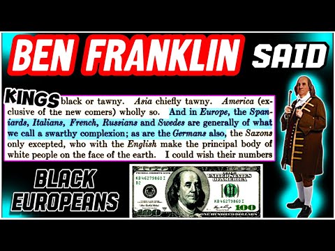 BENJAMIN FRANKLIN Told IT ALL    HISTORY EXPOSED    BLACK MONARCHY Of EUROPE    WE WUZ KANGZ & NEM! Thumbnail